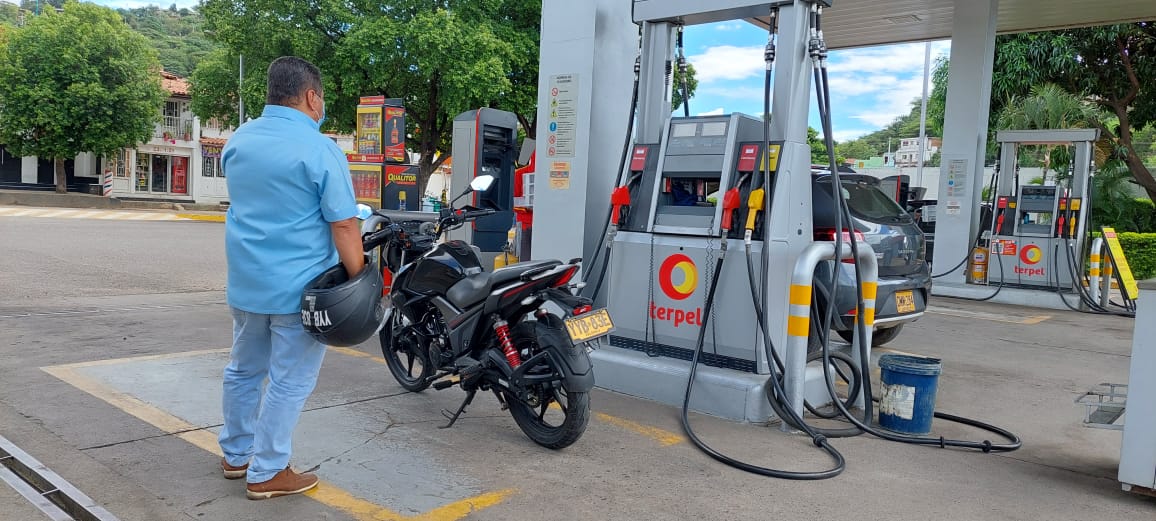 Estación de gasolina en Cúcuta
