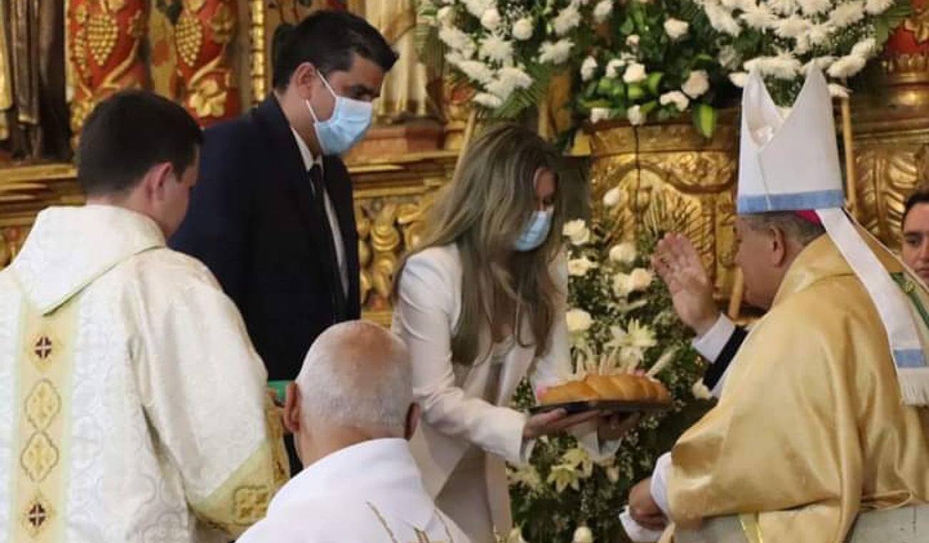 Alcalde de Ocaña en la catedral
