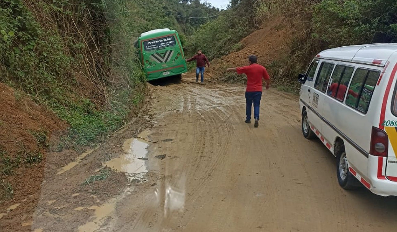 Vías en invierno Ocaña