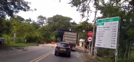 Peaje Curití Santander