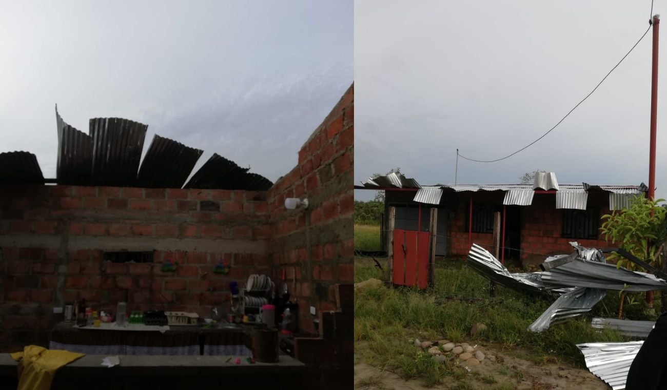 vendaval Puerto Wilches Santander