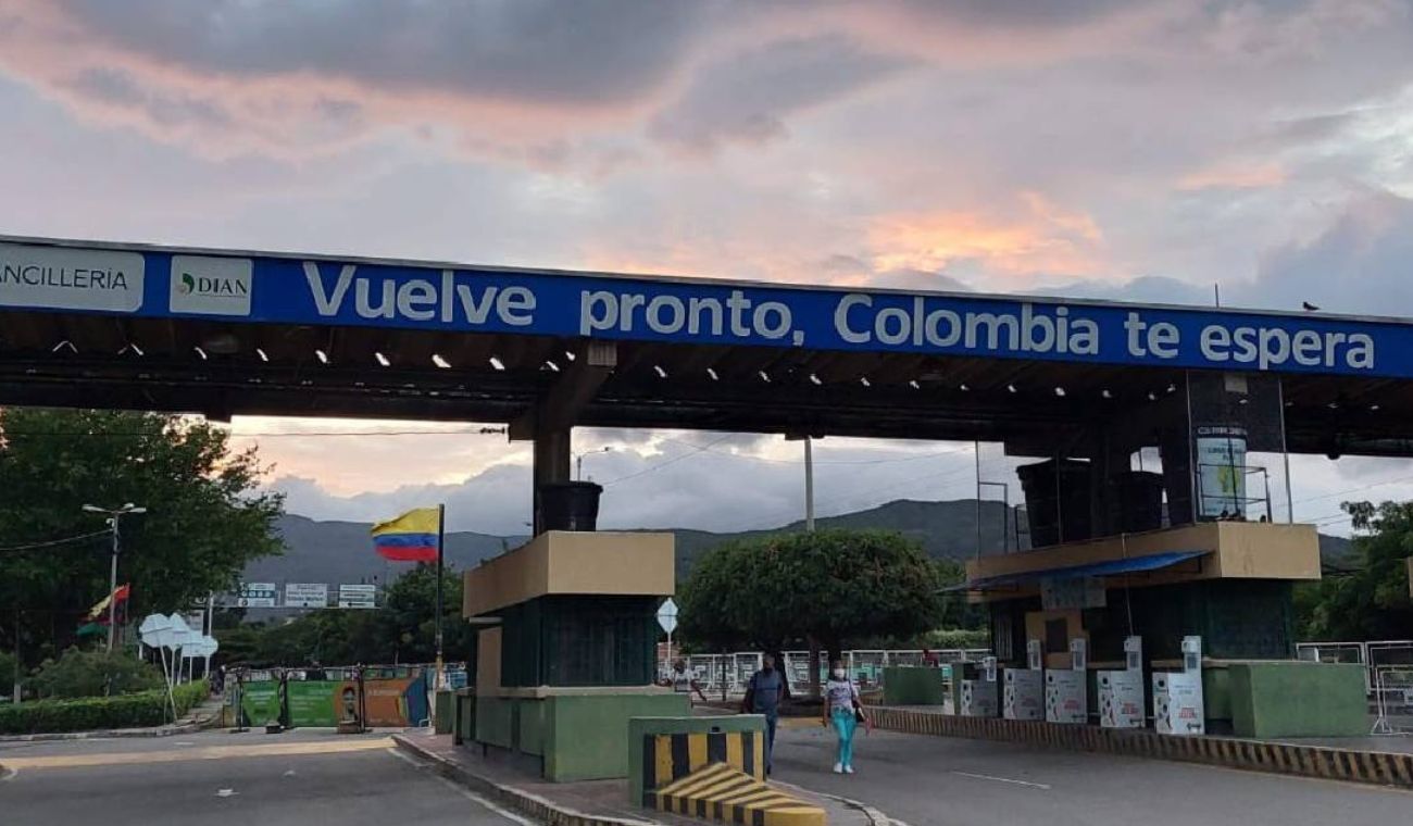 Venezuela y Colombia frontera