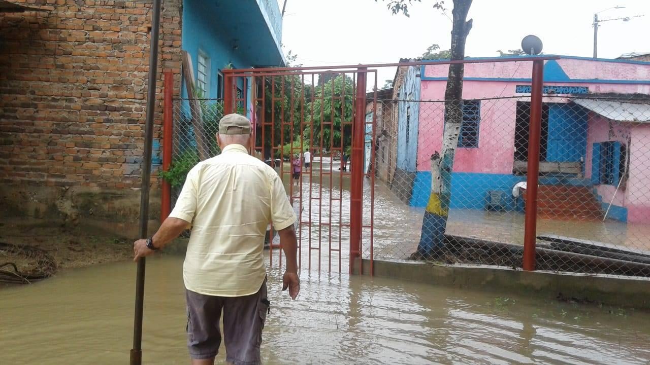 Inundaciones en zona rural de Tibú