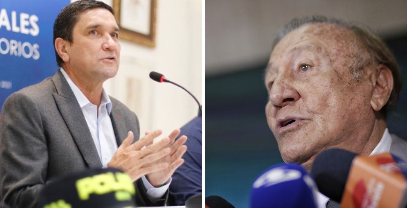 Juan Carlos Cárdenas y Rodolfo Hernández