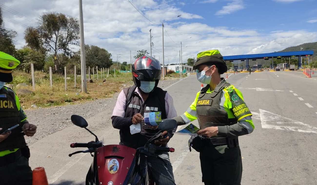Policías de tránsito Cúcuta