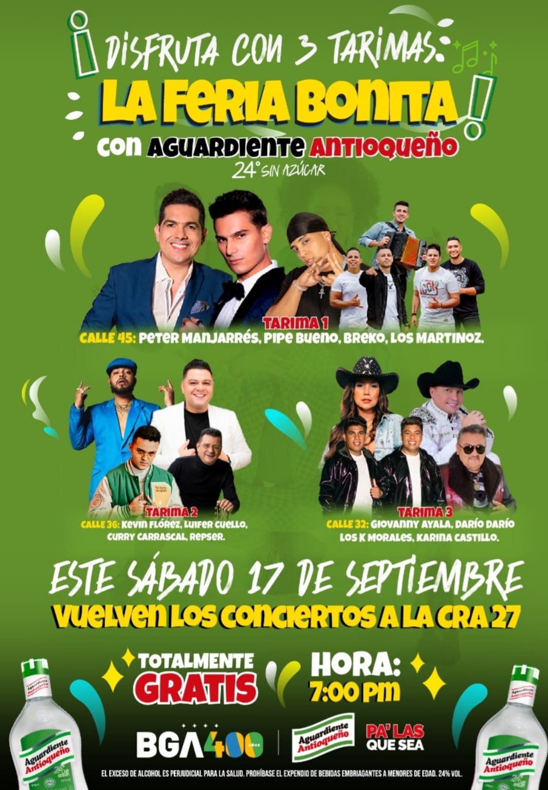 Programación Feria Bonita 2022