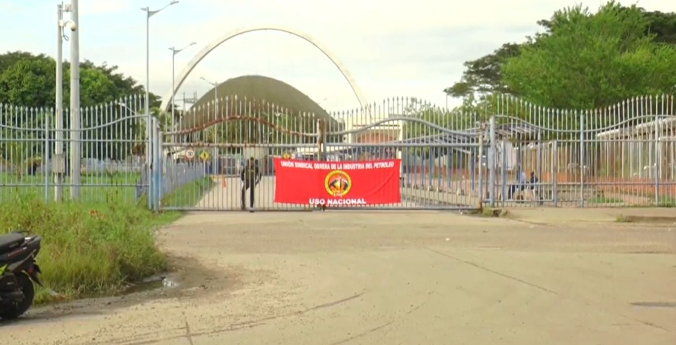 USO protesta en Barrancabermeja