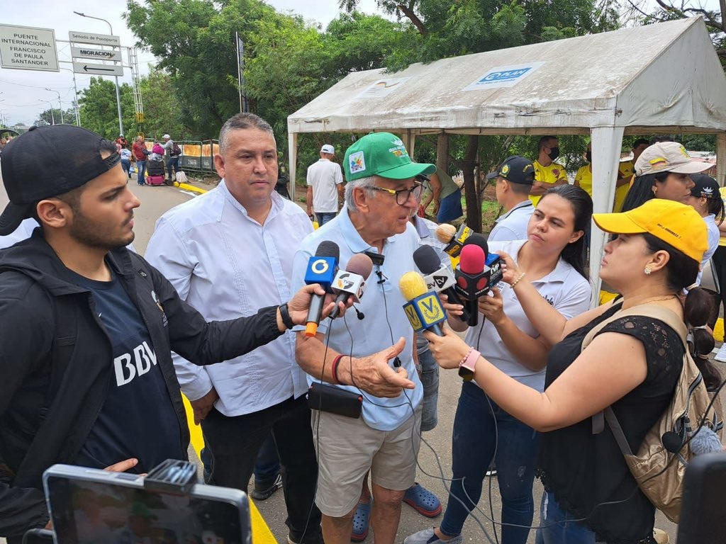 Alcalde de Cúcuta Jairo Yañez.