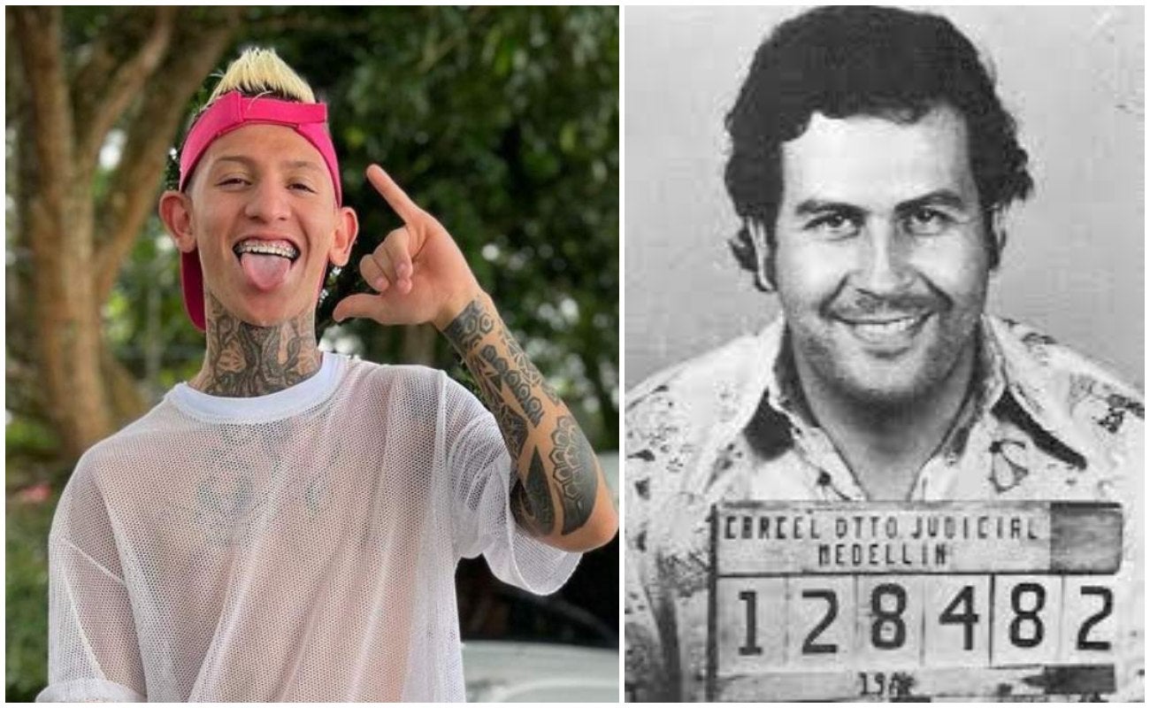 La Liendra y Pablo Escobar