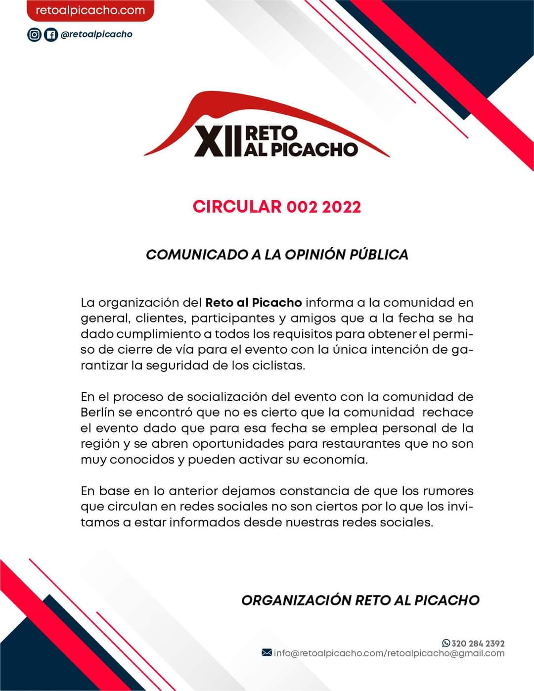 La expectativa por esta competencia se mantiene.