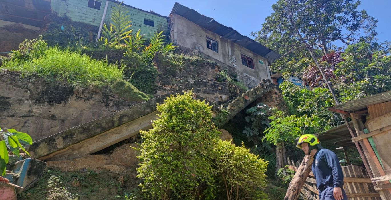 Emergencias por lluvias en Bucaramanga