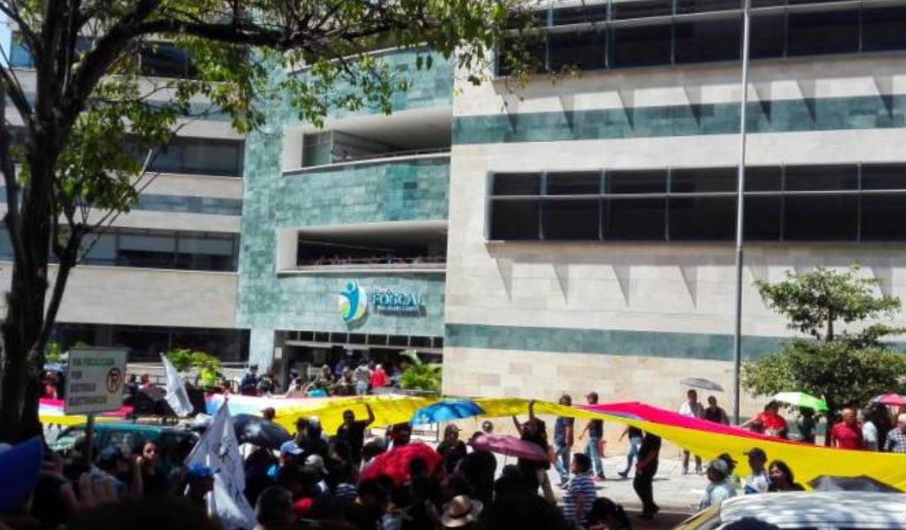 Paro estudiantes Foscal Santander