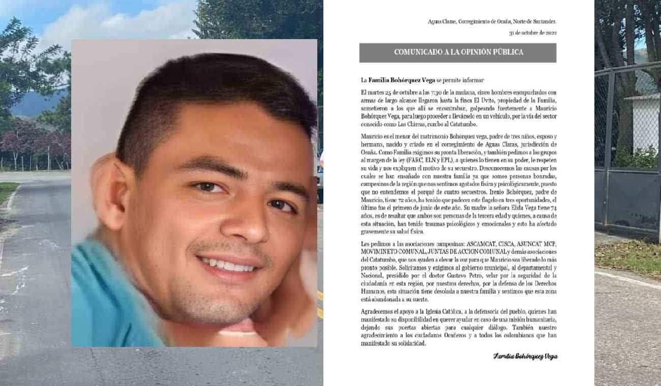 Comunicado Bohórquez Vega