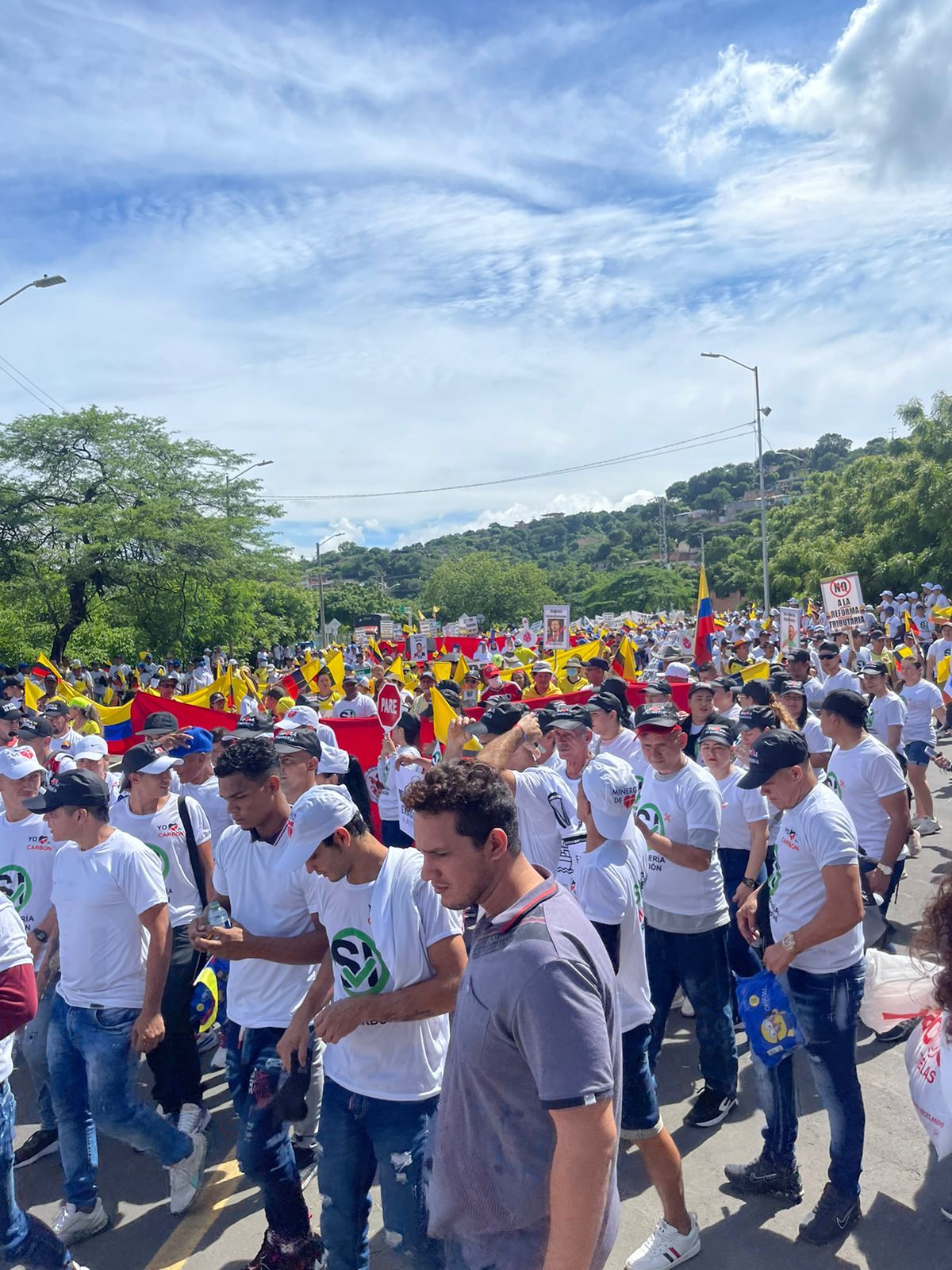 Protestas en Cúcuta contra Gustavo Petro