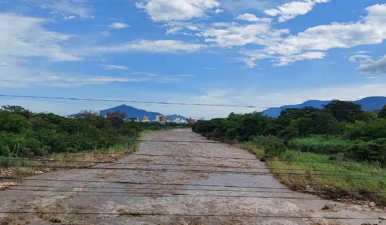 Río Pamplonita turbio