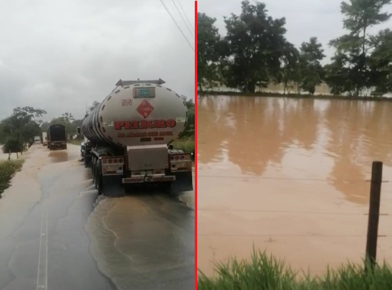 Puerto Parra en el Magdalena Medio ha sufrido inundaciones y colapso de alcantarillados.