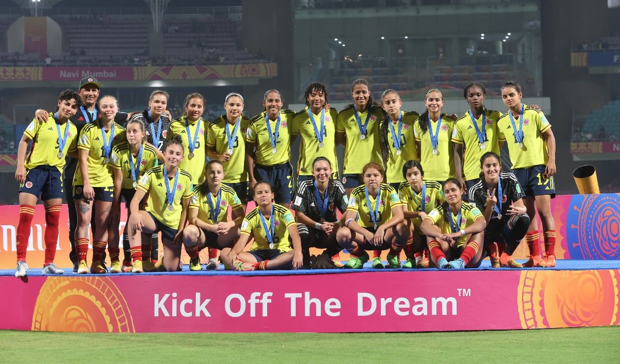 Selección Colombia Femenina Sub 17 subcampeona del mundial