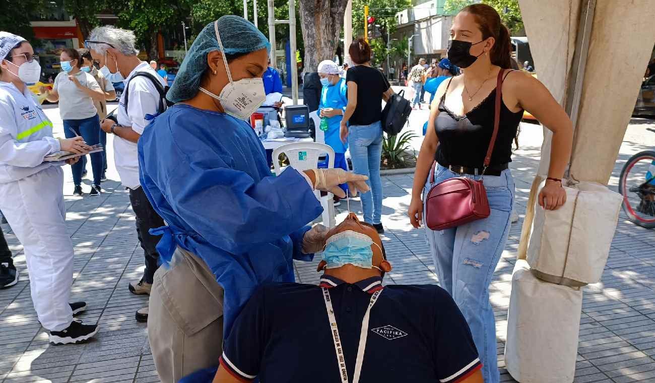 Parque Santander tomas de muestras
