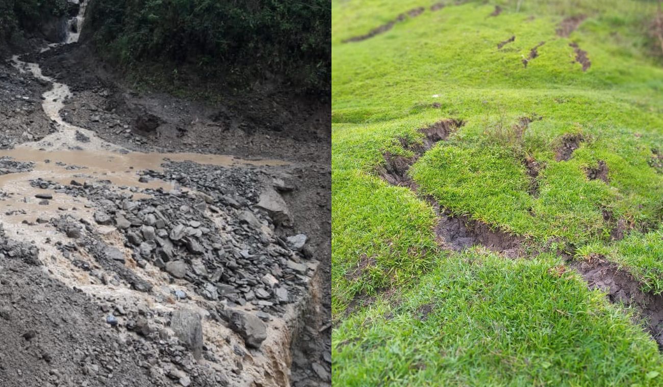 Afectaciones en Suratá por creciente del río