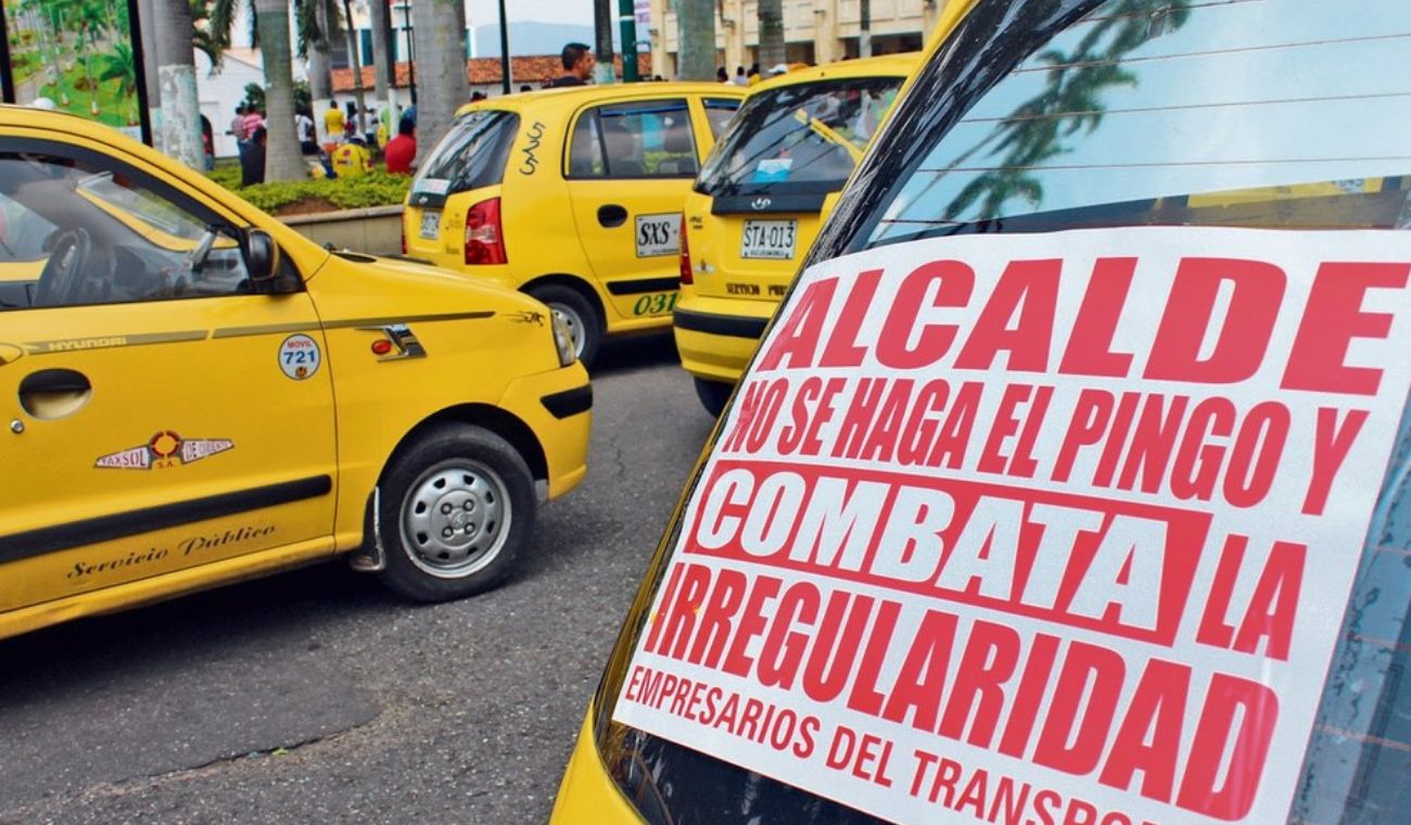 gremio taxista Bucaramanga