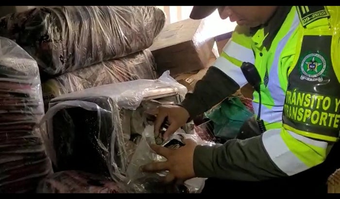 Encuentran marihuna en un microondas en Bucaramanga