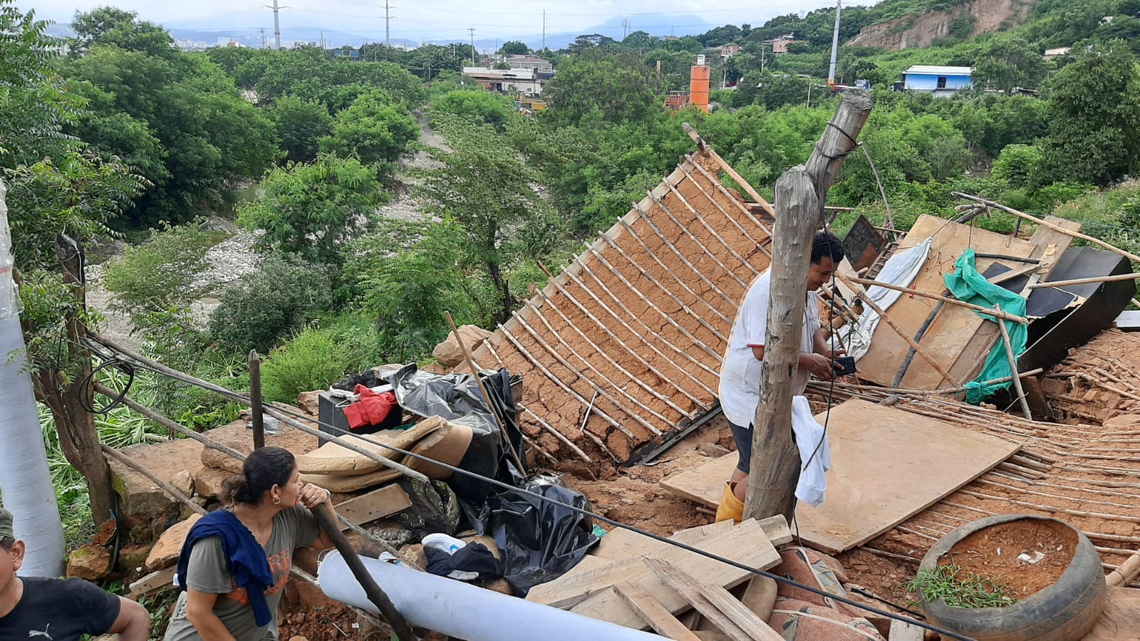 Viviendas Destruidas en Cúcuta