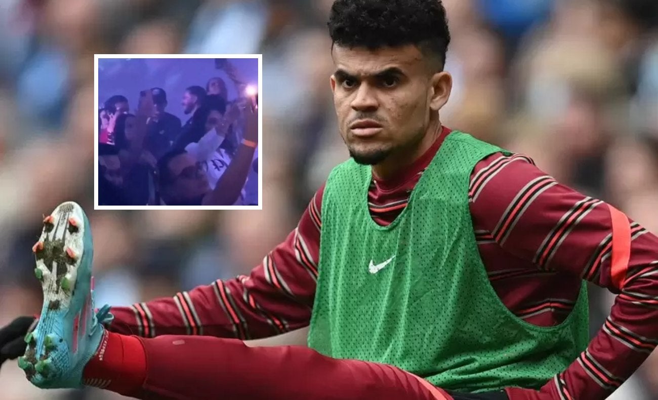 Luis Díaz de fiesta en Barranquilla