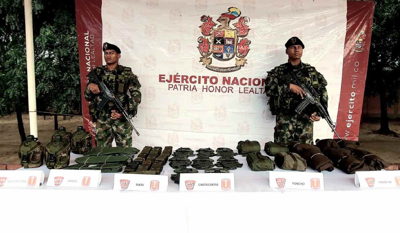 Incautan material de guerra en el Catatumbo