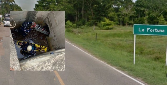 Mujer cayó en el corregimiento La Fortuna