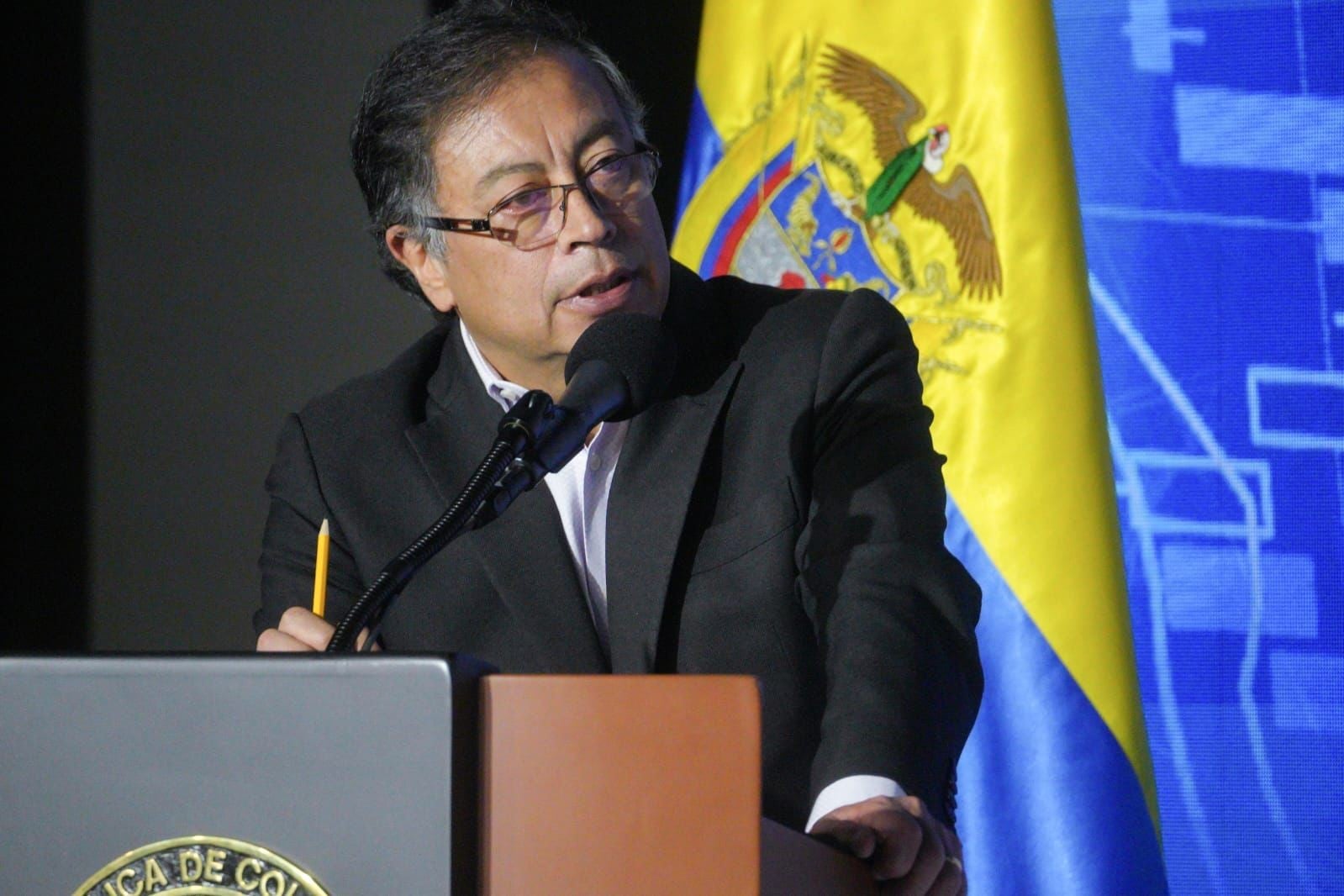 Presidente, Gustavo Petro.