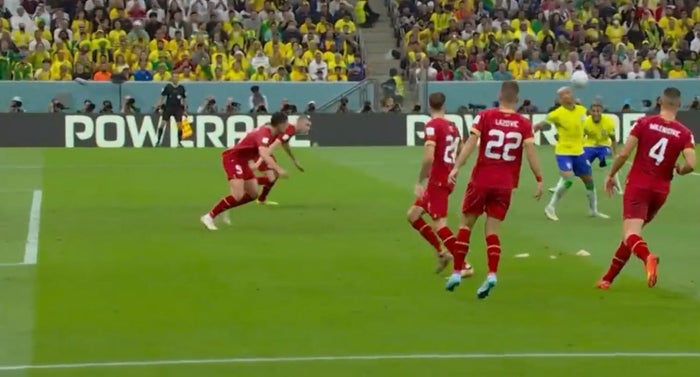 Gol de Brasil en el Mundial de Catar 2022