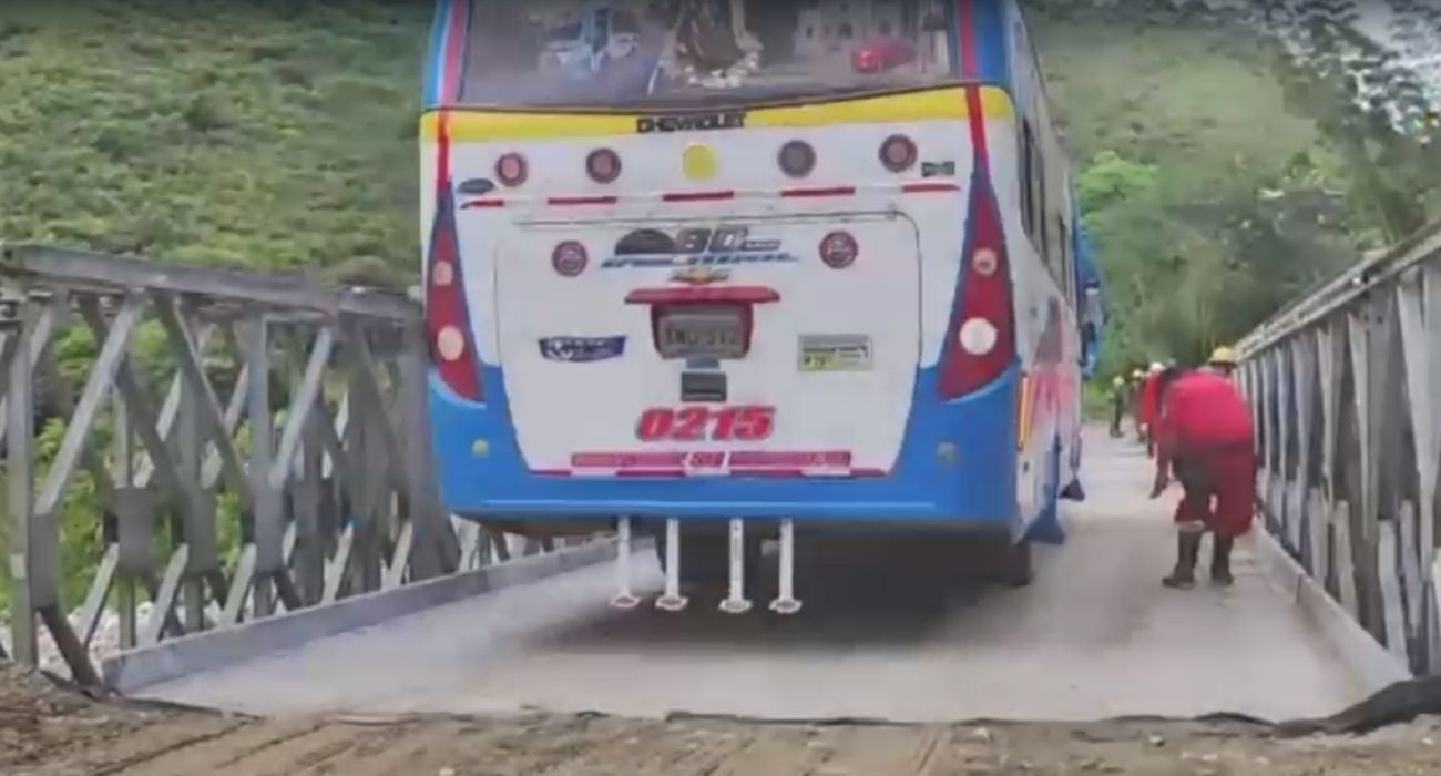 Puente provisional Matanza