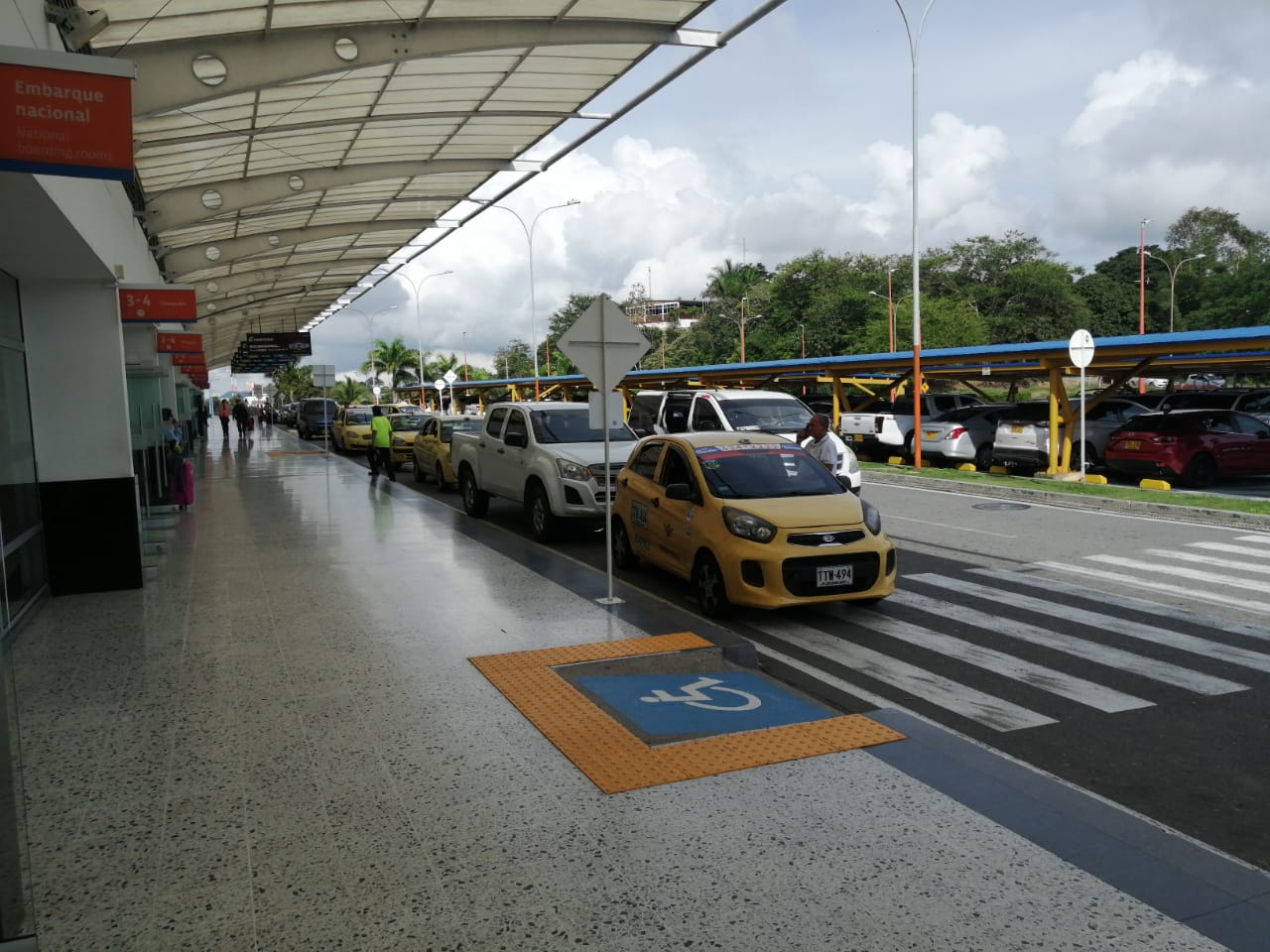 Taxistas aeropuerto Internacional Palonegro