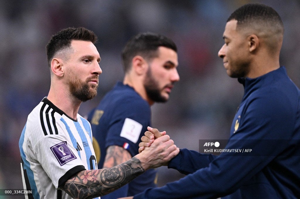 Messi y su frío encuentro con Mbappé antes de la final del mundial
