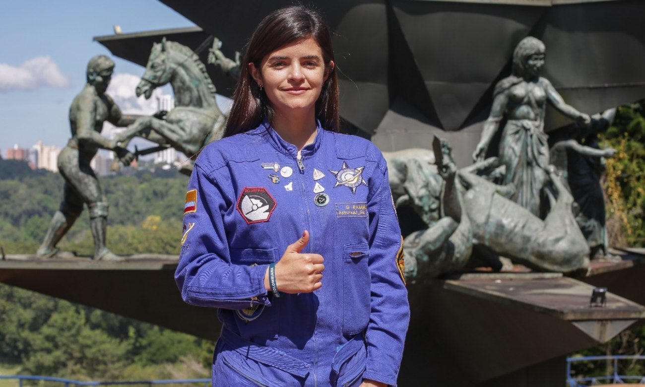 La historia de Giovanna Ramírez, la primera astronauta colombiana que viajaría al espacio