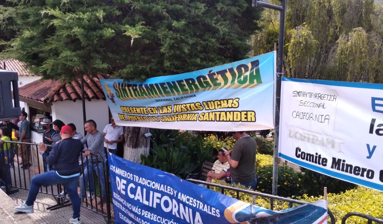 Comunidades mineras California, Santander