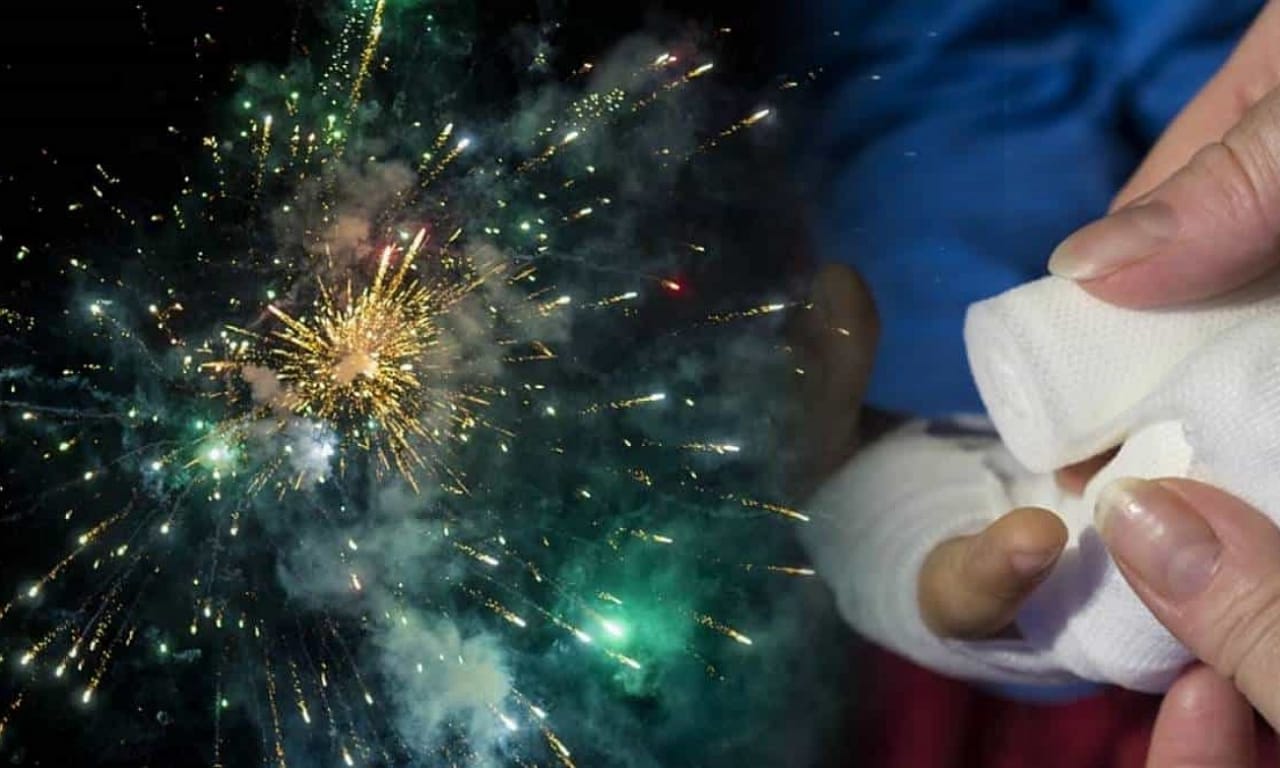 Quemados con pólvora