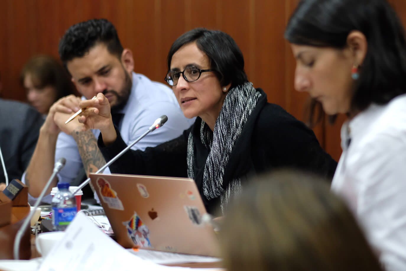 Ministra de Ambiente