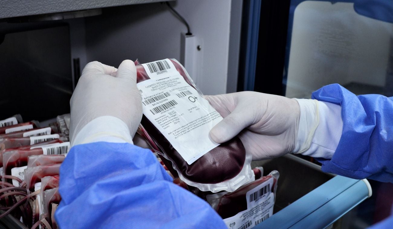 Donantes de sangre de la FCV