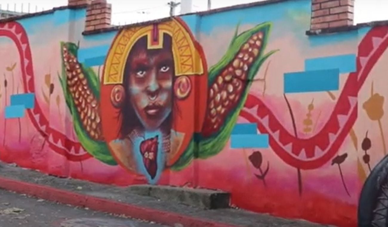 Mural arte en Floridablanca