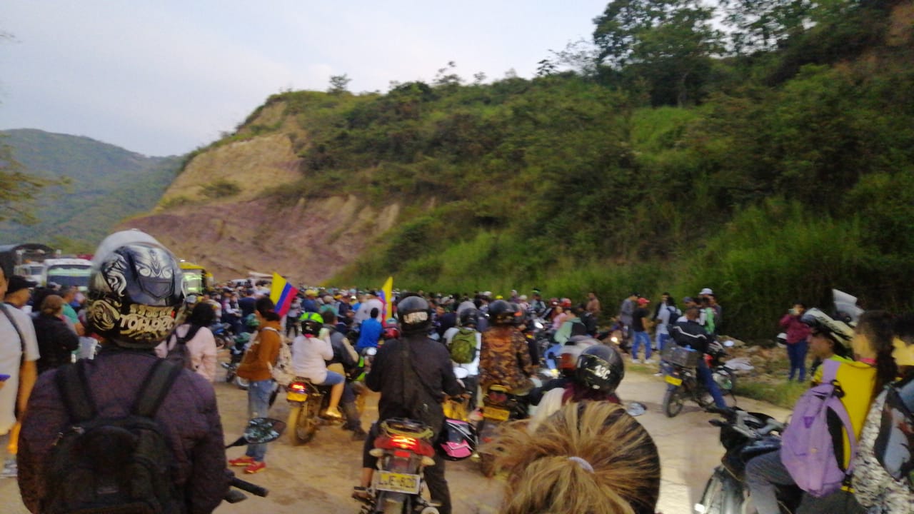 Bloqueos Bucaramanga - La Costa Caribe