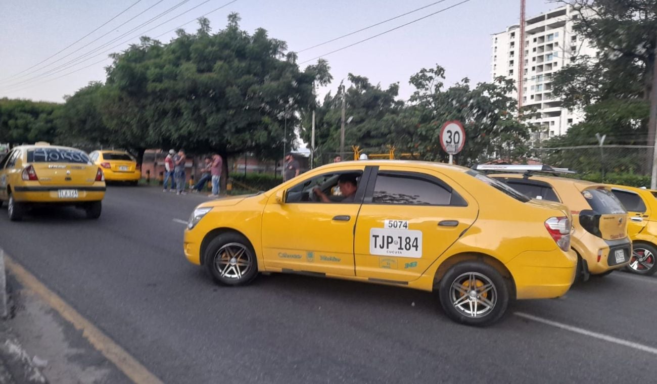 Paro de taxistas Cúcuta