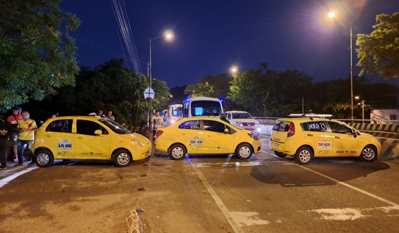 Paro de taxistas Cúcuta