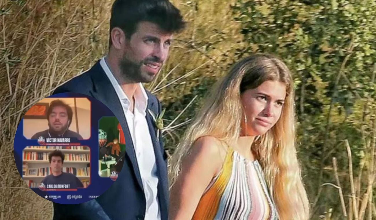 Piqué y Clara Chía