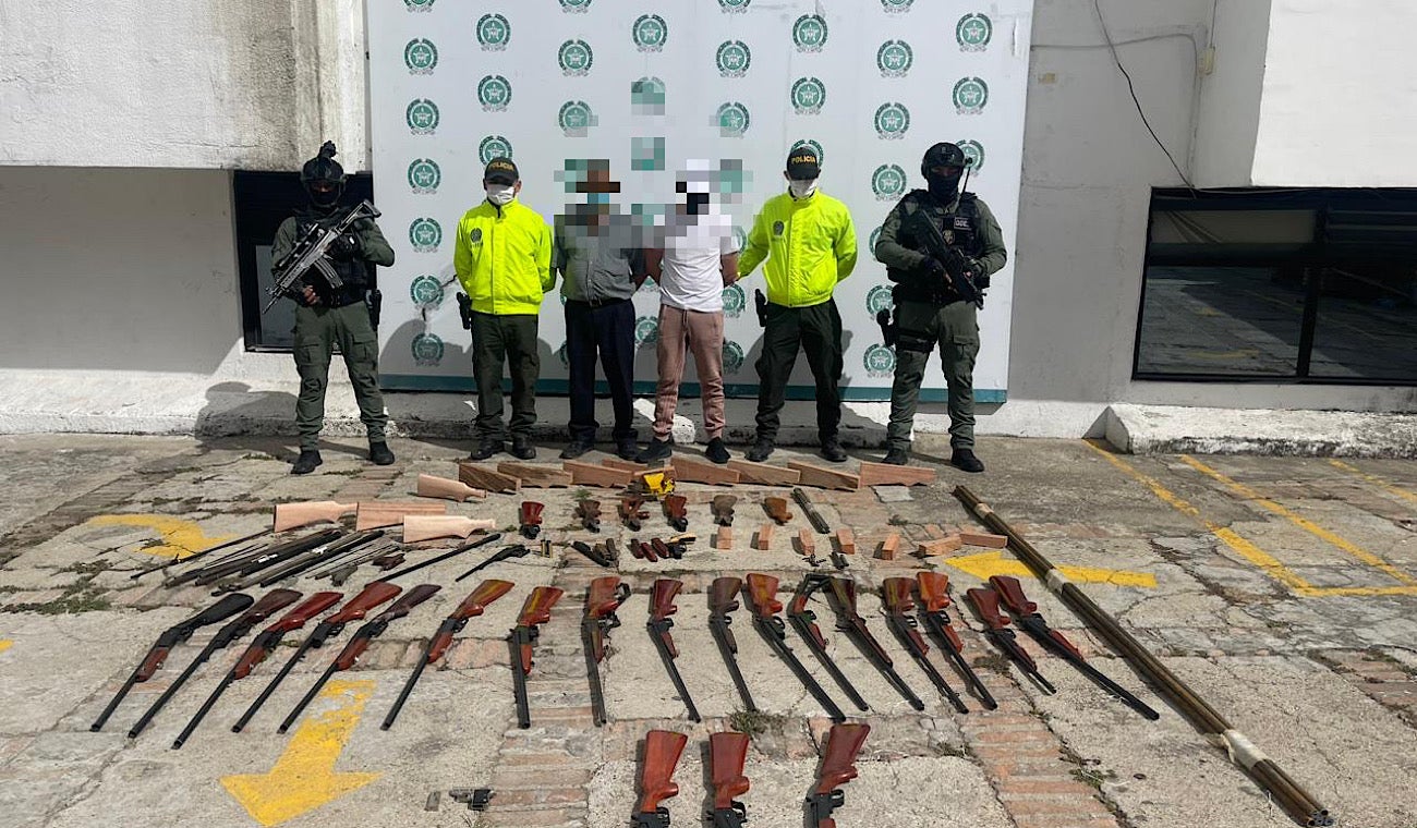 Capturados en Ocaña con escopetas
