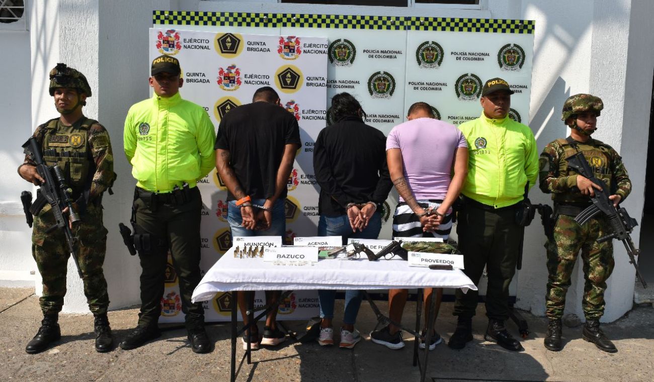 Capturas del Clan del Golfo en Barrancabermeja