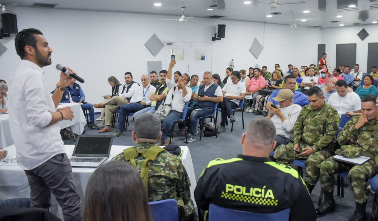 Puesto de Mando Unificado en Barrancabermeja