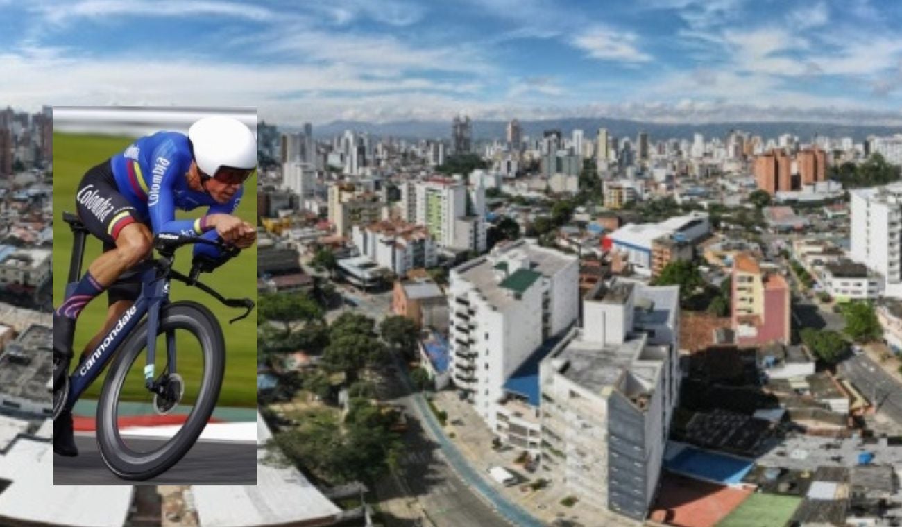 Cierres carrera ciclística Bucaramanga