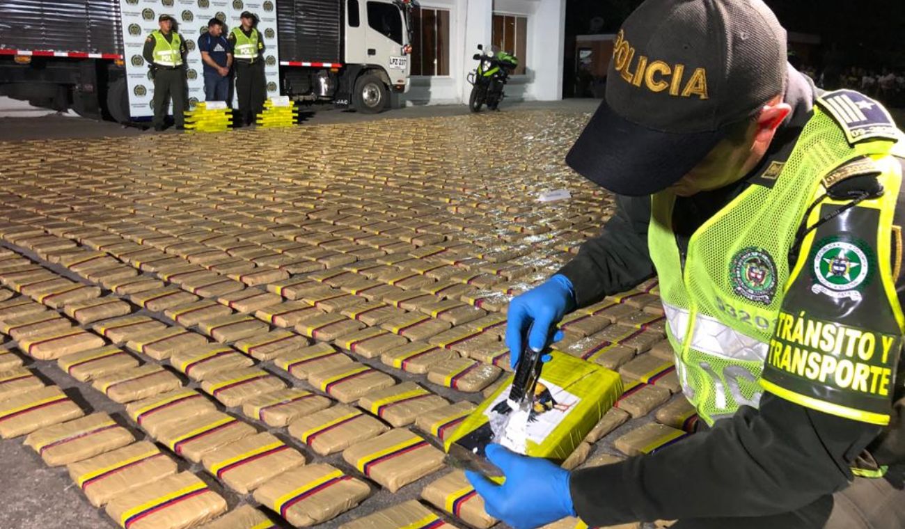 Incautación de droga en el Magdalena Medio