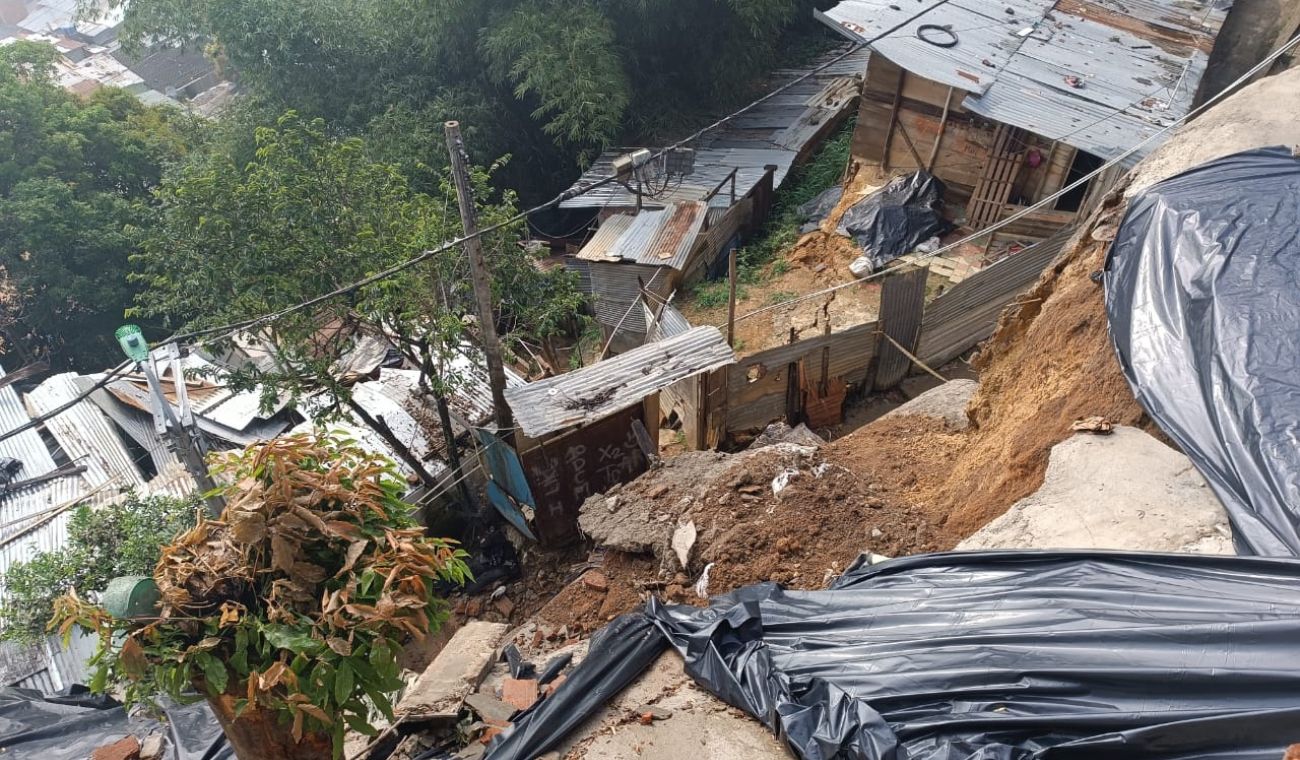 Emergencia en tres barrios de Bucaramanga